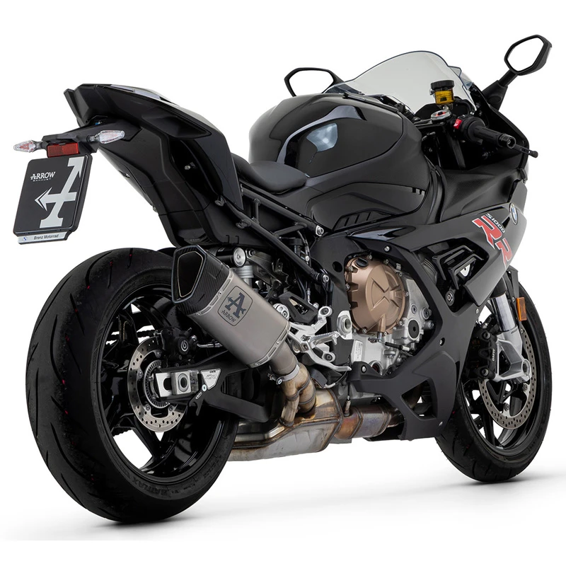 Arrow 71506PT Pista Slip-on Exhaust, Titanium For BMW S1000RR (2019-) 1 Arrow 71506PT Pista Slip-on Exhaust, Titanium For BMW S1000RR (2019-)
