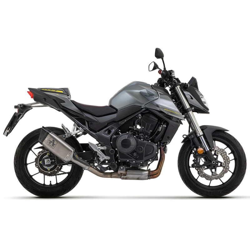 Arrow 71008PT Pista Racing Exhaust, Titanium For Honda CB750 Hornet '23- 2 Arrow 71008PT Pista Racing Exhaust, Titanium For Honda CB750 Hornet '23- - Image 2