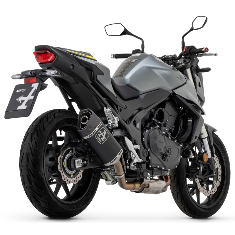 Arrow 71008PTN Pista Racing Exhaust, Titanium Dark For Honda CB750 Hornet '23- 1 Arrow 71008PTN Pista Racing Exhaust, Titanium Dark For Honda CB750 Hornet '23-