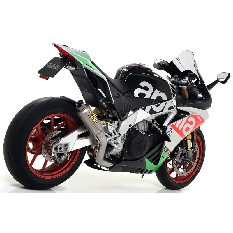 Arrow 71542GP GP2 Titanium Exhaust For Aprilia RSV4 RF (2017-) 2 Arrow 71542GP GP2 Titanium Exhaust For Aprilia RSV4 RF (2017-) - Image 2
