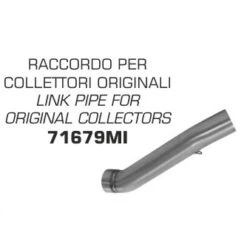 Arrow 71679MI Steel Link Pipe For Honda CBR1000RR (2017-)