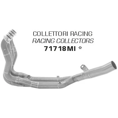 Arrow 71718MI Racing Exhaust Collector For BMW S1000RR (2019-) 1 Arrow 71718MI Racing Exhaust Collector For BMW S1000RR (2019-)
