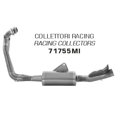 Arrow 71755MI Racing Stainless Steel Collector For Aprilia RS660 (2020-) 1 Arrow 71755MI Racing Stainless Steel Collector For Aprilia RS660 (2020-)