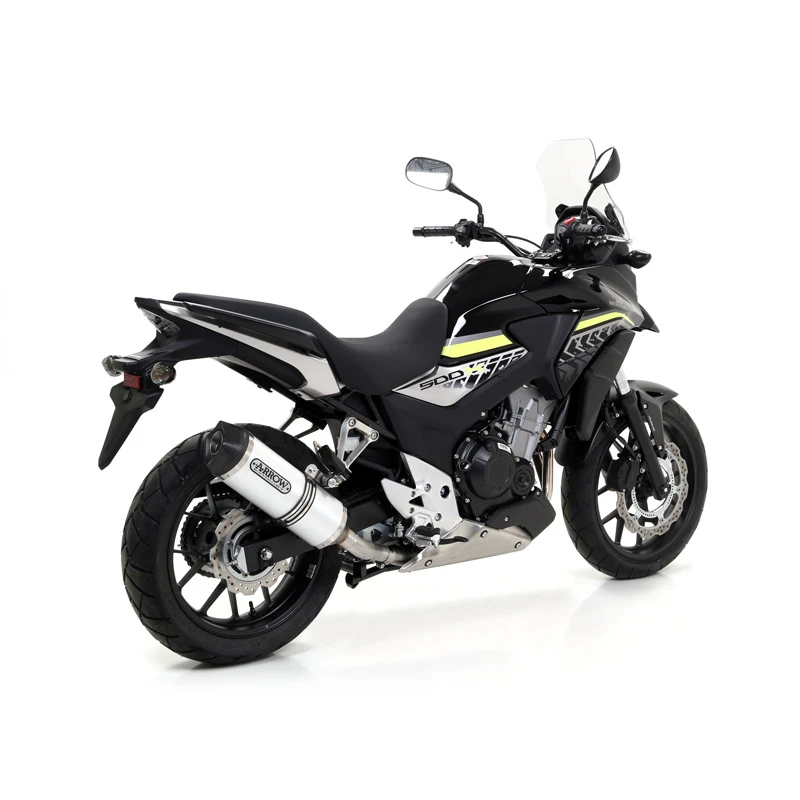 Arrow 71804AK Race-Tech Exhaust, Aluminum Honda CB500F/CBR500R (2013-) & CB500X (2015-2016) 3 Arrow 71804AK Race-Tech Exhaust, Aluminum Honda CB500F/CBR500R (2013-) & CB500X (2015-2016) - Image 3