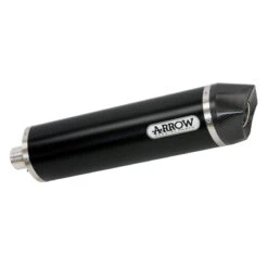 Arrow 71842AKN Maxi Race-Tech Exhaust, Aluminum Dark For BMW R1200R / RS (2015-2016)