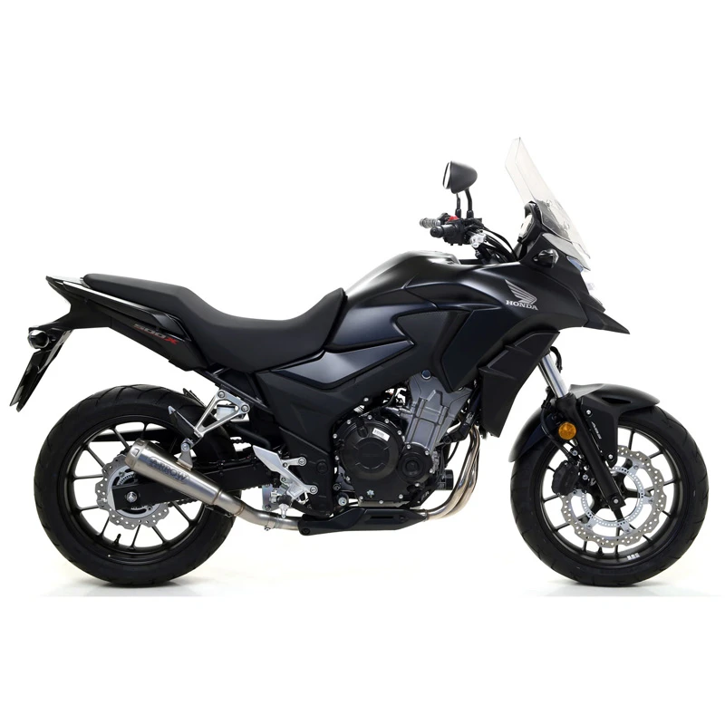 Arrow 71859PRI Pro-Race Exhaust, Nichrome For Honda CB500X (2017-) 3 Arrow 71859PRI Pro-Race Exhaust, Nichrome For Honda CB500X (2017-) - Image 3