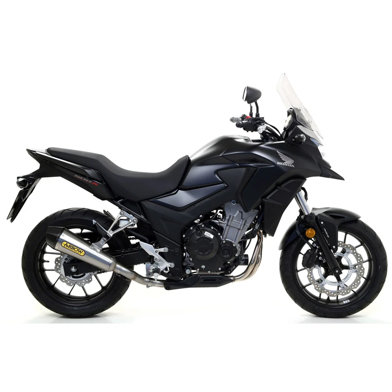 Arrow 71859XKI X-Kone Exhaust, Nichrome For Honda CB500X (2017-) 4 Arrow 71859XKI X-Kone Exhaust, Nichrome For Honda CB500X (2017-) - Image 4