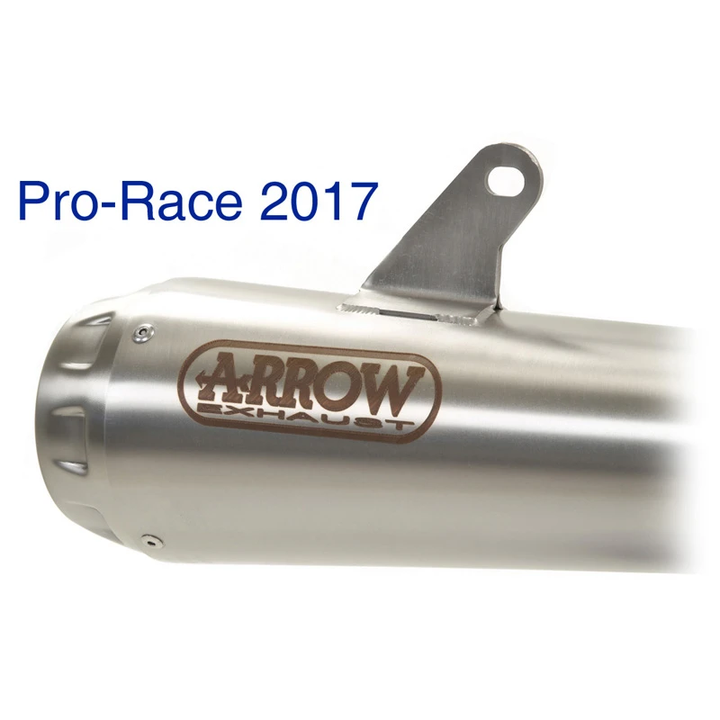 Arrow 71882PRI Pro-Race Slip-on Exhaust, Nichrome For Honda CB1000R (2018-) 2 Arrow 71882PRI Pro-Race Slip-on Exhaust, Nichrome For Honda CB1000R (2018-) - Image 2