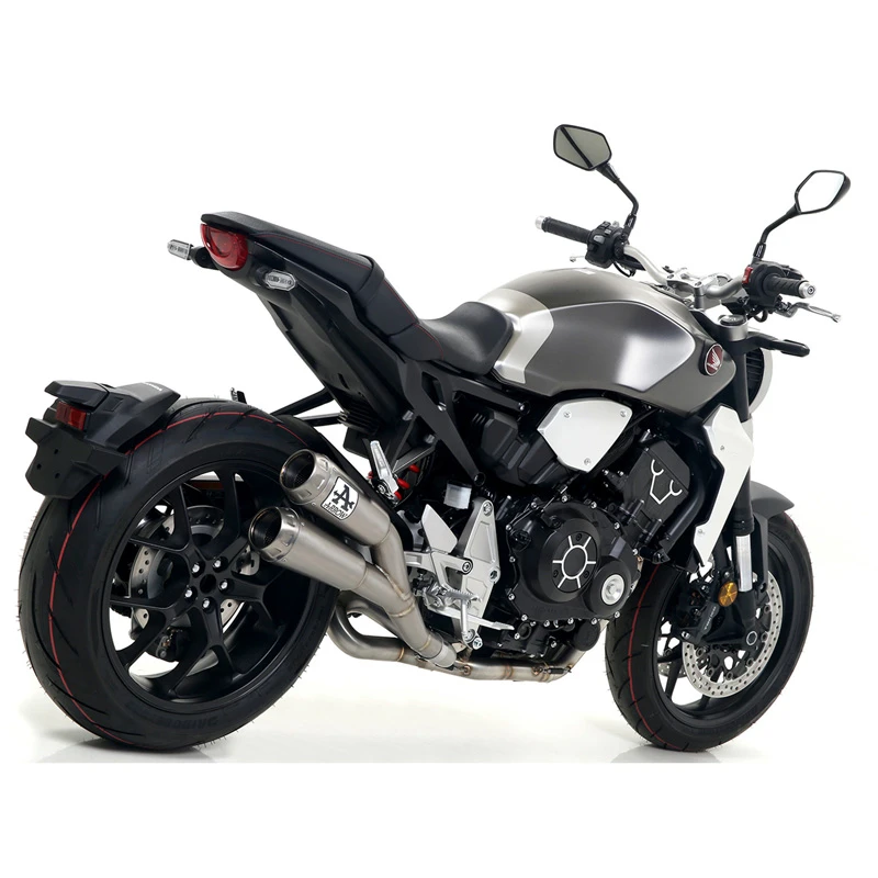 Arrow 71885PR Pro-Race Double Exhaust, Titanium For Honda CB1000R (2018-) 4 Arrow 71885PR Pro-Race Double Exhaust, Titanium For Honda CB1000R (2018-) - Image 4