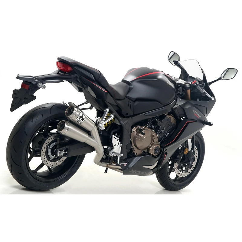 Arrow 71902PR Pro-Race Full System Exhausts, Titanium For Honda CB650R / CBR650R (2019-) 2 Arrow 71902PR Pro-Race Full System Exhausts, Titanium For Honda CB650R / CBR650R (2019-) - Image 2