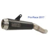 Arrow 71915PRN Pro-Race Nichrome Dark Slip-on Exhaust BMW F900R/XR (2020-) Needs Link Pipe AR-71729M