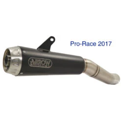 Arrow 71915PRN Pro-Race Nichrome Dark Slip-on Exhaust BMW F900R/XR (2020-) Needs Link Pipe AR-71729M