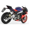 Arrow 71929PK Indy Race Slip-on Exhaust, Titanium For Aprilia RS660 (2020-)
