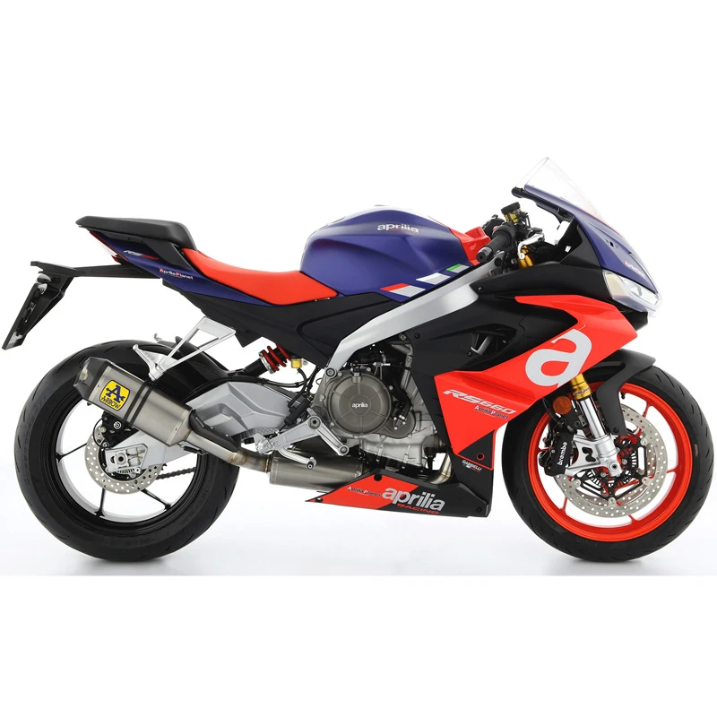Arrow 71929PK Indy Race Slip-on Exhaust, Titanium For Aprilia RS660 (2020-) 2 Arrow 71929PK Indy Race Slip-on Exhaust, Titanium For Aprilia RS660 (2020-) - Image 2