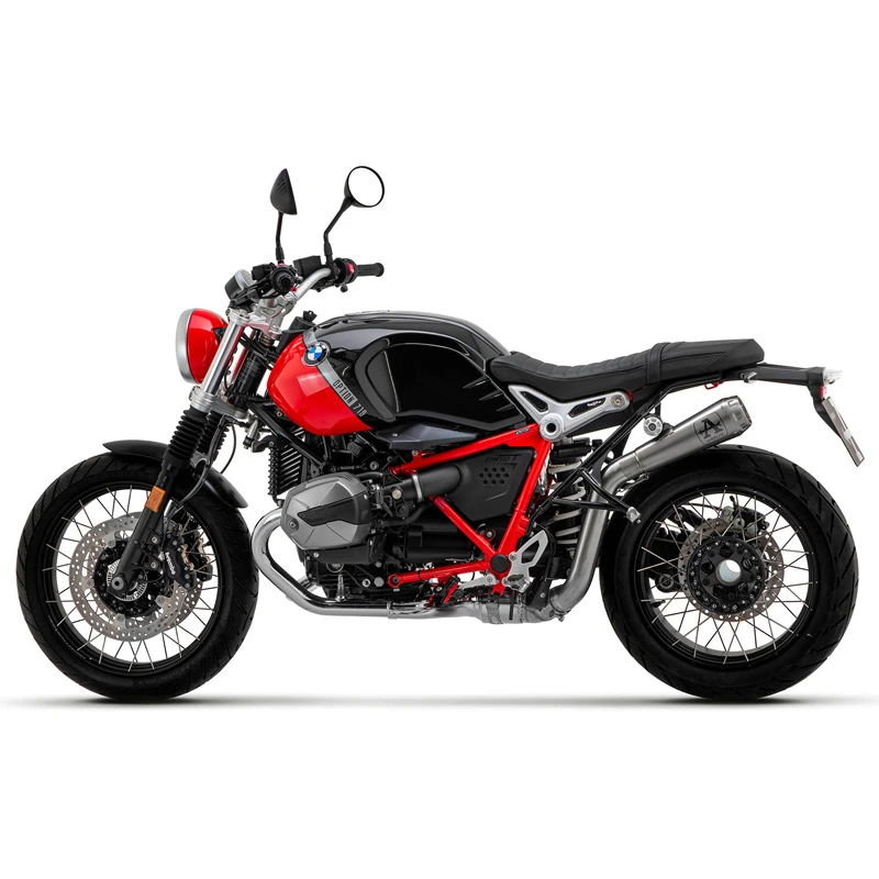 Arrow 71940PR Pro-Race Slip-on Exhaust, Full Titanium For BMW R Ninet Scrambler (2021-) 2 Arrow 71940PR Pro-Race Slip-on Exhaust, Full Titanium For BMW R Ninet Scrambler (2021-) - Image 2