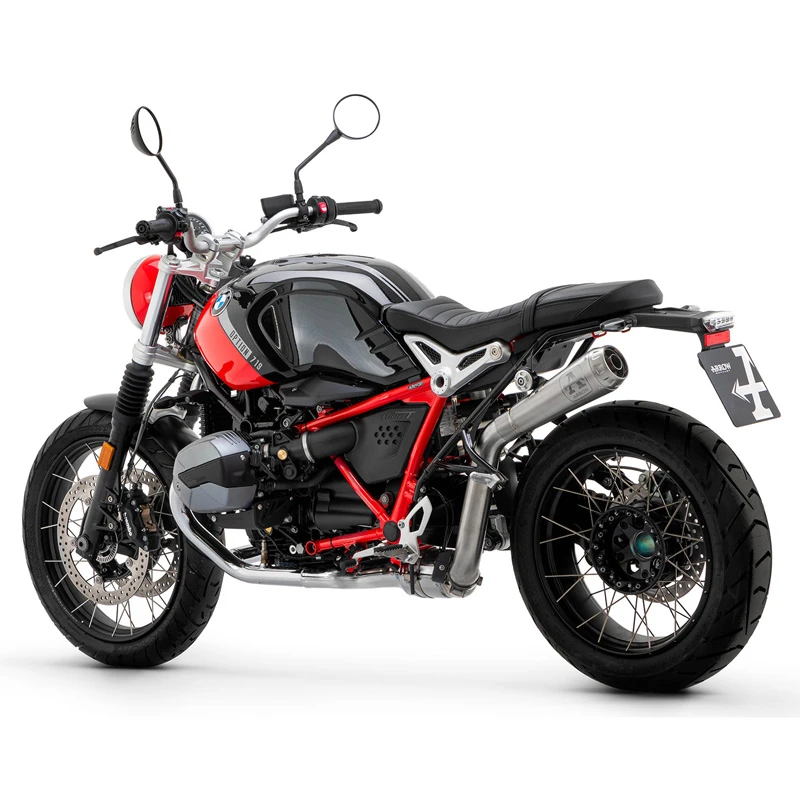 Arrow 71940PR Pro-Race Slip-on Exhaust, Full Titanium For BMW R Ninet Scrambler (2021-) 1 Arrow 71940PR Pro-Race Slip-on Exhaust, Full Titanium For BMW R Ninet Scrambler (2021-)