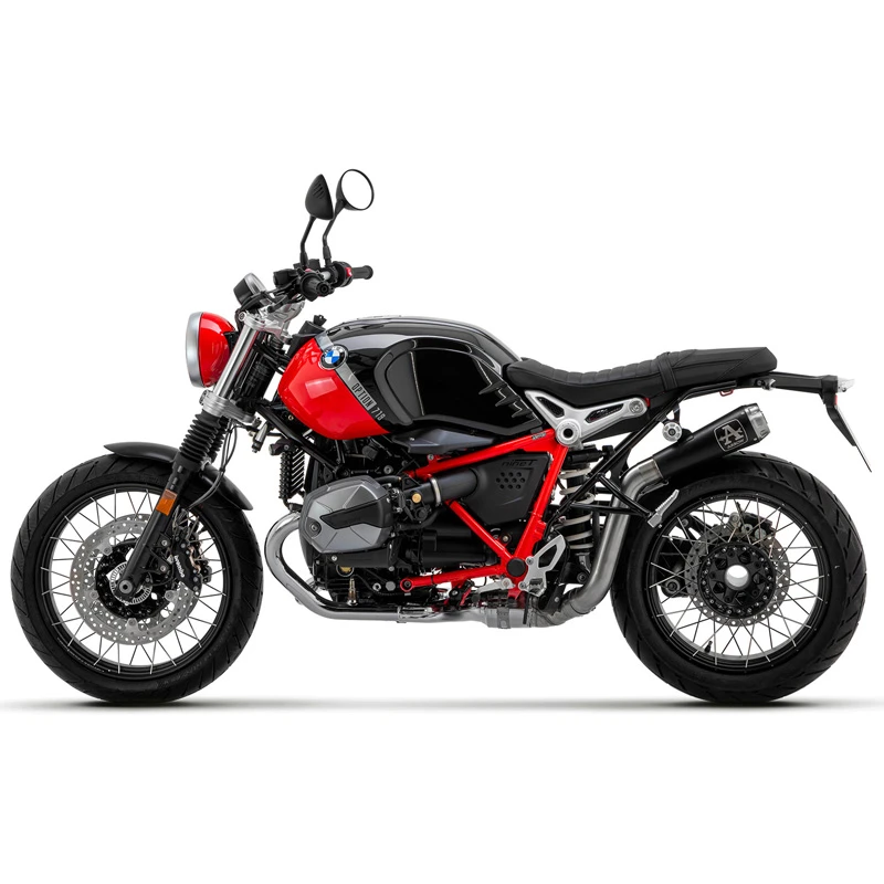 Arrow 71940PRN Pro-Race Slip-on Exhaust, Nichrome Dark For BMW R Ninet Scrambler (2021-) 2 Arrow 71940PRN Pro-Race Slip-on Exhaust, Nichrome Dark For BMW R Ninet Scrambler (2021-) - Image 2