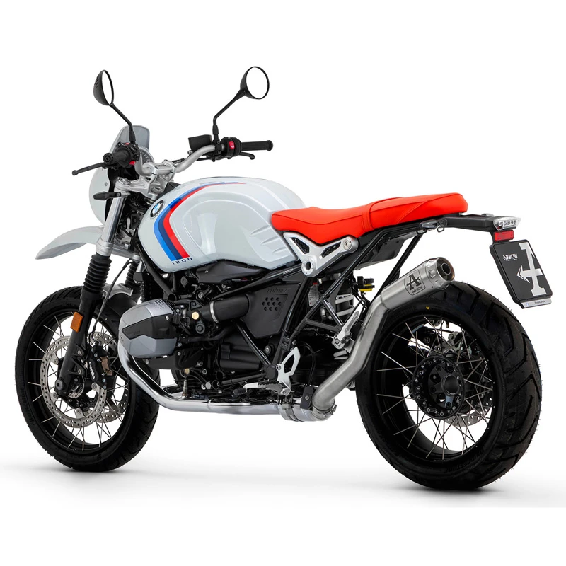 Arrow 71941PRI Pro-Race Slip-on Exhaust, Nichrome For BMW R NineT Urban (2021-) 1 Arrow 71941PRI Pro-Race Slip-on Exhaust, Nichrome For BMW R NineT Urban (2021-)