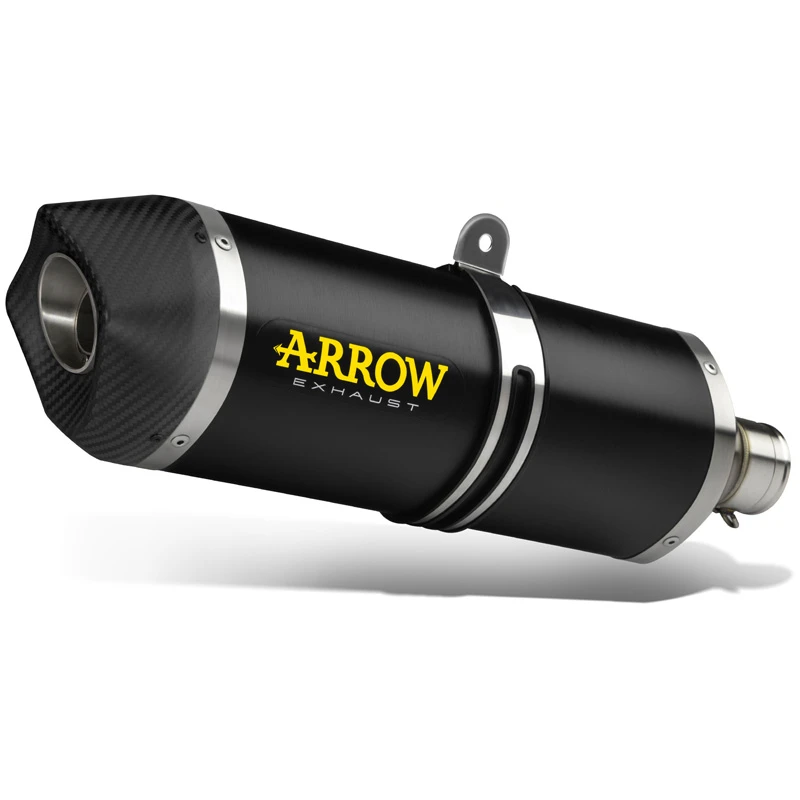 Arrow 71955AKN Race-Tech Slip-on Exhaust, Dark For Triumph Speed Triple 1200 RS '21- 1 Arrow 71955AKN Race-Tech Slip-on Exhaust, Dark For Triumph Speed Triple 1200 RS '21-