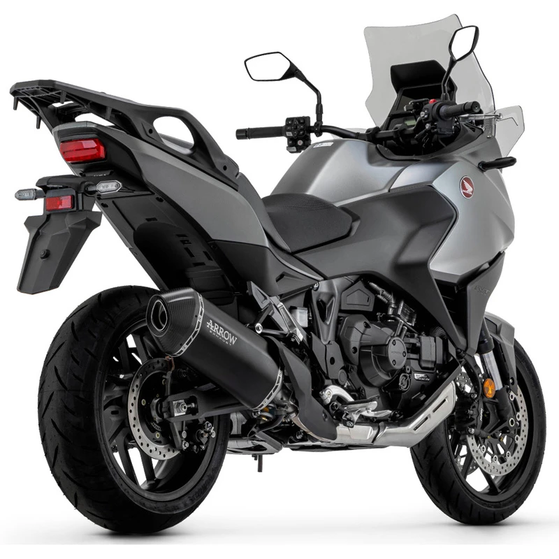 Arrow 72009SKN Sonora Racing Exhaust, Titanium Dark For Honda NT1100 (2022-) 1 Arrow 72009SKN Sonora Racing Exhaust, Titanium Dark For Honda NT1100 (2022-)