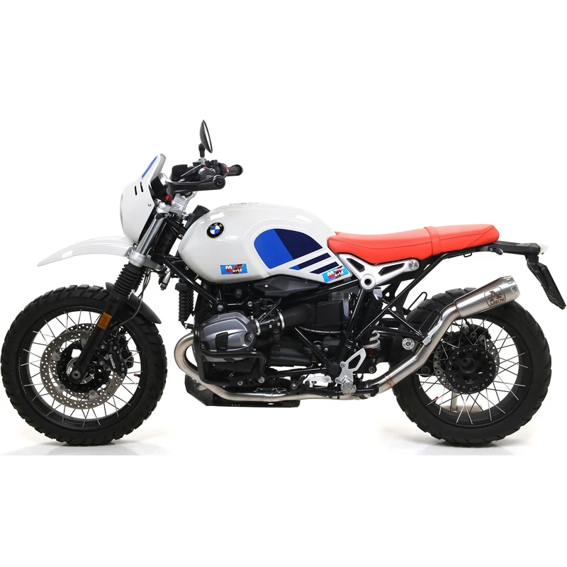 Arrow 72634PRI Pro-Race Slip-on Exhaust, Nichrome For BMW R NineT Urban GS '17-'20 2 Arrow 72634PRI Pro-Race Slip-on Exhaust, Nichrome For BMW R NineT Urban GS '17-'20 - Image 2