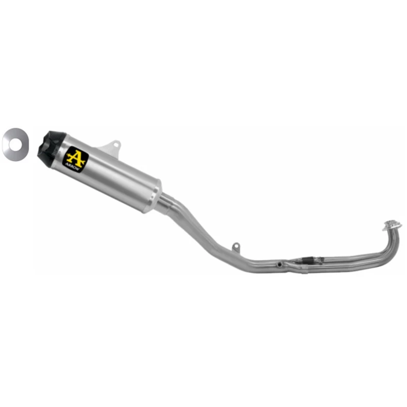 Arrow 73521PKW Indy-Race Full Exhaust, Titanium For Yamaha T-Max 530/560 (2017-2019) 1 Arrow 73521PKW Indy-Race Full Exhaust, Titanium For Yamaha T-Max 530/560 (2017-2019)