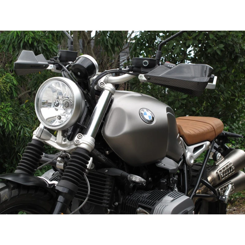 Barkbusters BHG-064-00-NP Aluminum Bar Lever Handguards For BMW R NineT Scrambler (2017-) 4 Barkbusters BHG-064-00-NP Aluminum Bar Lever Handguards For BMW R NineT Scrambler (2017-) - Image 4