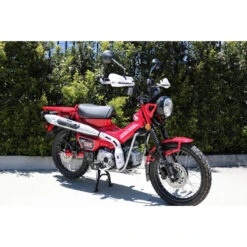 Barkbusters BHG-087-00-NP Aluminum Bar Handguards For Honda MSX125 Grom/Kawasaki Z125 PRO -MotorVision Store barkbusters bhg 087 00 np aluminum bar handguards image4