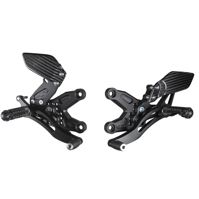 Bonamici B001 Rearsets W/ Carbon Heel Plates, Black For BMW S1000RR/HP4 (2008-2014) 1 Bonamici B001 Rearsets W/ Carbon Heel Plates, Black For BMW S1000RR/HP4 (2008-2014)