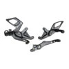 Bonamici B006 Rearsets, Black For BMW S1000R (2017-2020)