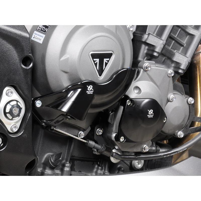 Bonamici CP074-3 Engine Guards For Triumph Street Triple 765 (2017-) 2 Bonamici CP074-3 Engine Guards For Triumph Street Triple 765 (2017-) - Image 2