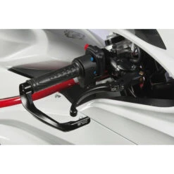 Bonamici KL01-BLACK Folding Levers, Black For Aprilia RSV4 (2009-) -MotorVision Store bonamici kl01 black folding levers image4
