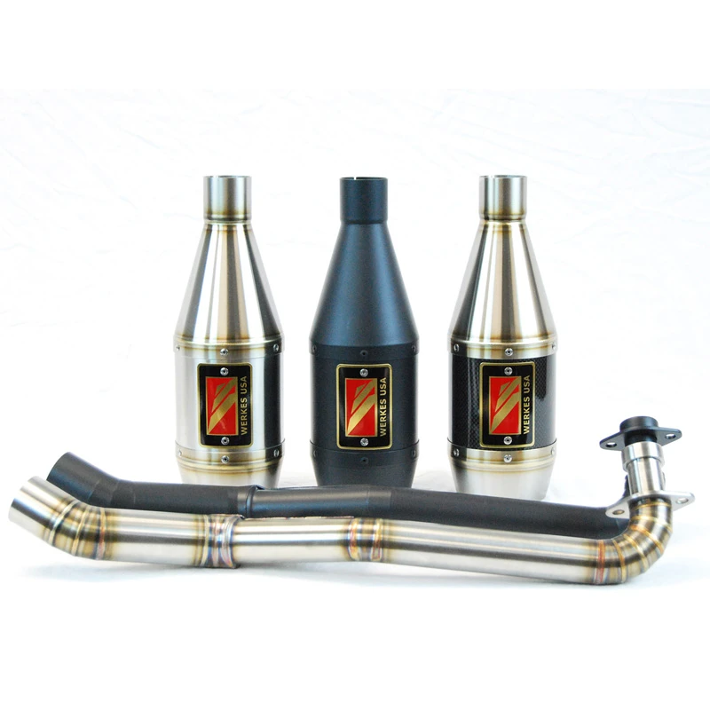 Competition Werkes WH125 GP Full System Exhaust For Honda MSX125 Grom (2013-2016) 3 Competition Werkes WH125 GP Full System Exhaust For Honda MSX125 Grom (2013-2016) - Image 3