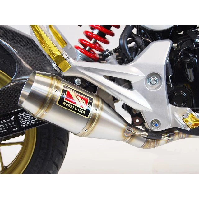 Competition Werkes WH125 GP Full System Exhaust For Honda MSX125 Grom (2013-2016) 1 Competition Werkes WH125 GP Full System Exhaust For Honda MSX125 Grom (2013-2016)