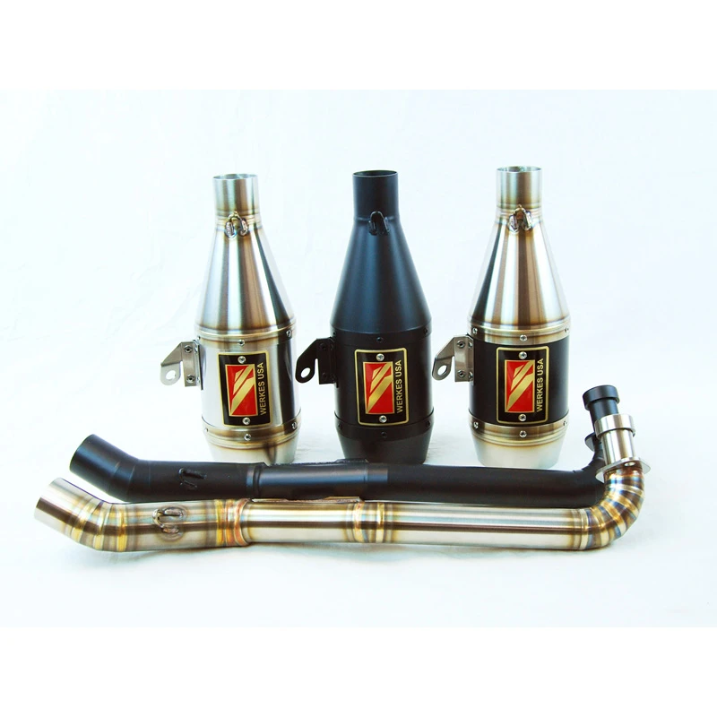 Competition Werkes WH126 GP Full System Exhaust For Honda MSX125 Grom (2017-) 3 Competition Werkes WH126 GP Full System Exhaust For Honda MSX125 Grom (2017-) - Image 3