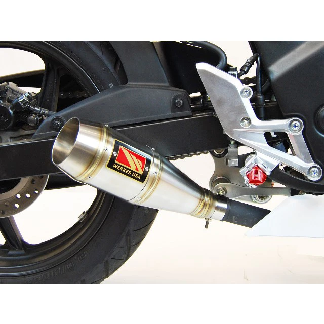 Competition Werkes WH300 GP Slip-on Exhaust Honda CBR300R (2015-2016) 1 Competition Werkes WH300 GP Slip-on Exhaust Honda CBR300R (2015-2016)