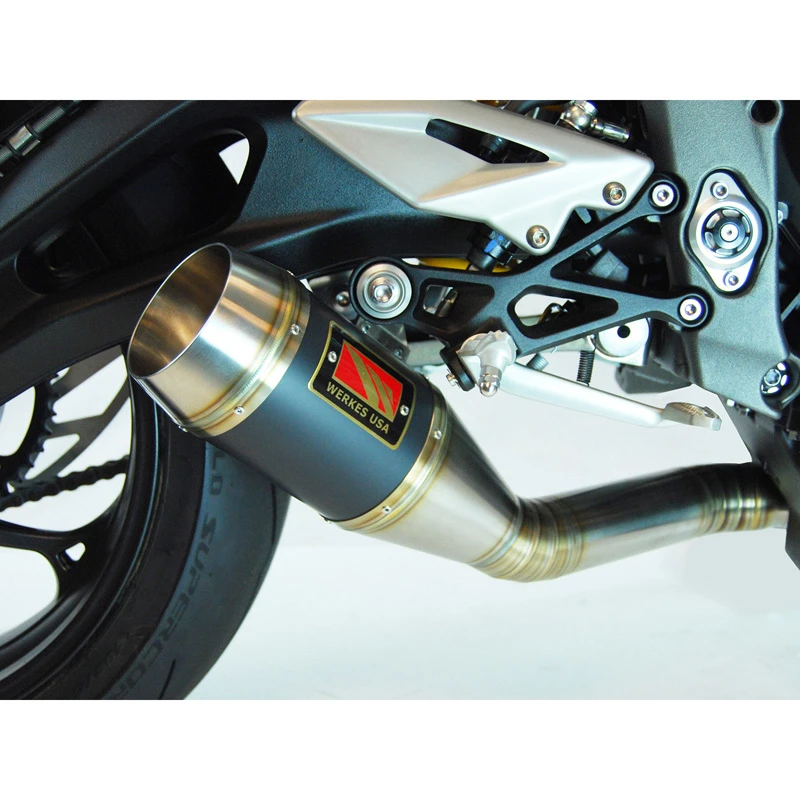 Competition Werkes WT765-S Slip-on Exhaust For Triumph Street Triple 765 (2018-) 2 Competition Werkes WT765-S Slip-on Exhaust For Triumph Street Triple 765 (2018-) - Image 2
