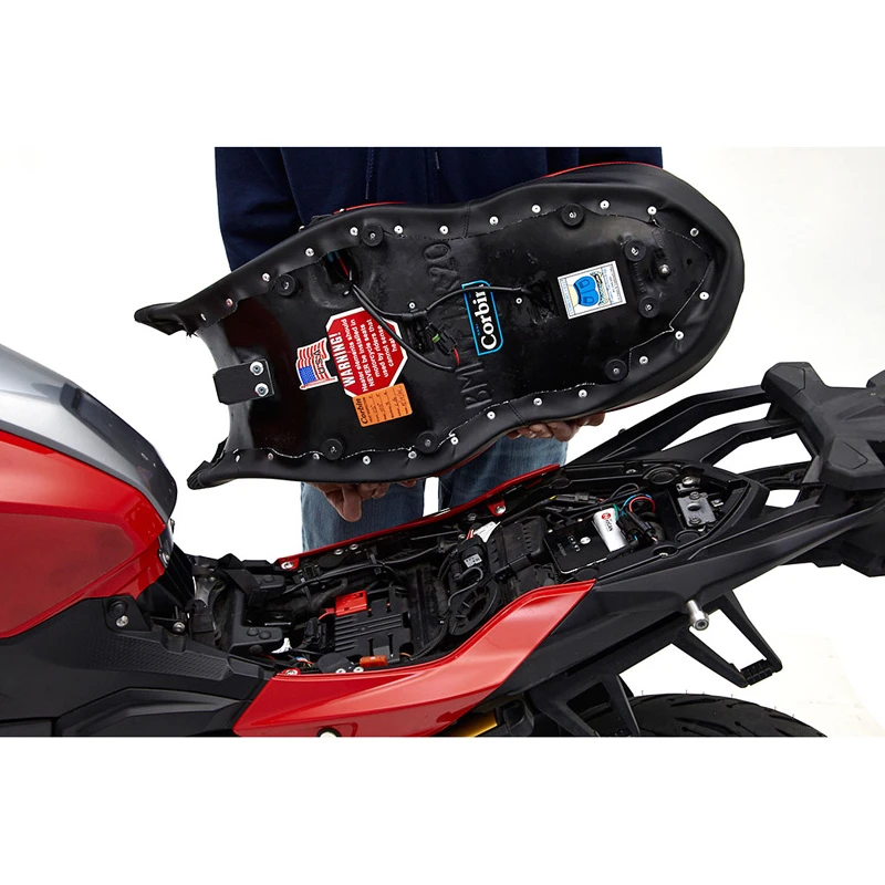 Corbin BMW-F9XR-20-E Canyon Dual Sport Seat(w/ Heat) For BMW F900R & XR (2020-) 12 Corbin BMW-F9XR-20-E Canyon Dual Sport Seat(w/ Heat) For BMW F900R & XR (2020-) - Image 12