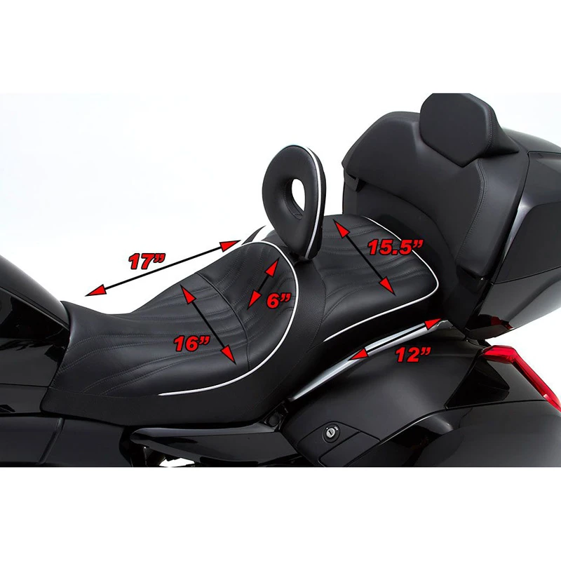 Corbin BMW-K16-GA-E Dual Touring Seat(with Heat) For BMW K1600 Grand America '18- 14 Corbin BMW-K16-GA-E Dual Touring Seat(with Heat) For BMW K1600 Grand America '18- - Image 14