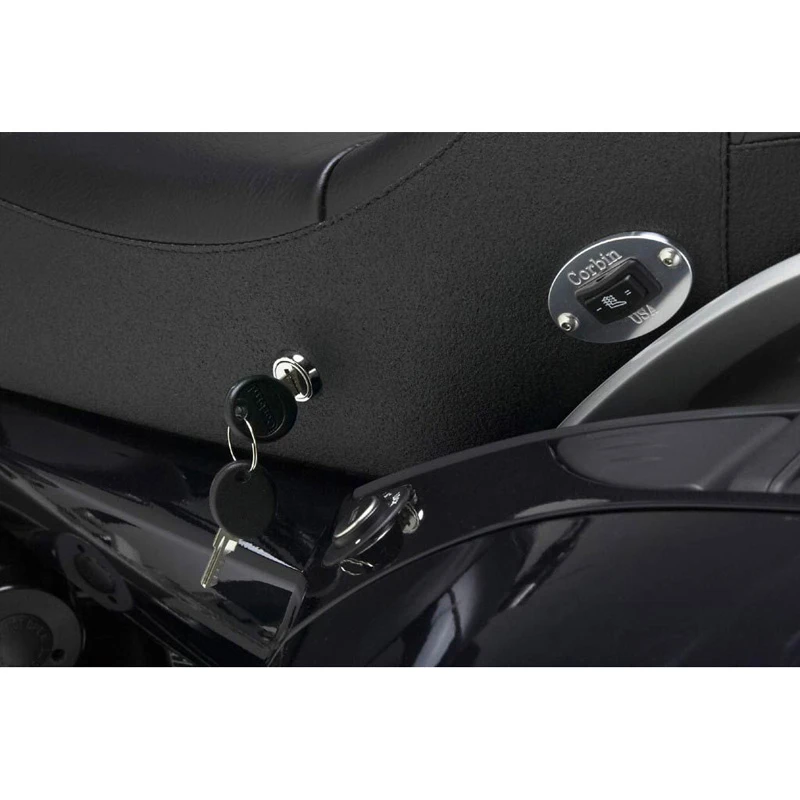 Corbin BMW-K16GTL-DT-E Dual Tour Seat(with Heat) For BMW 1600GTL '12-'21 11 Corbin BMW-K16GTL-DT-E Dual Tour Seat(with Heat) For BMW 1600GTL '12-'21 - Image 11