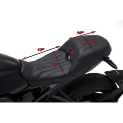 Corbin H-CB10R-22-R Rear Seat For Honda CB1000R (2021-) -MotorVision Store corbin h cb10r 22 r rear seat image6
