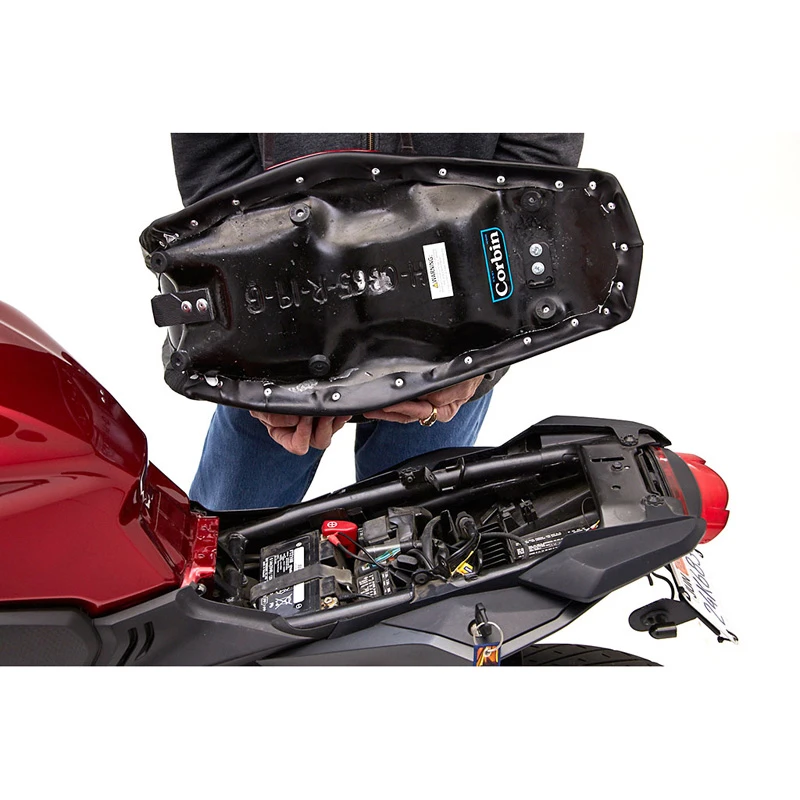 Corbin H-CB65R-19-G Gunfighter Seat For Honda CB650R & CBR650R (2019-) 10 Corbin H-CB65R-19-G Gunfighter Seat For Honda CB650R & CBR650R (2019-) - Image 10