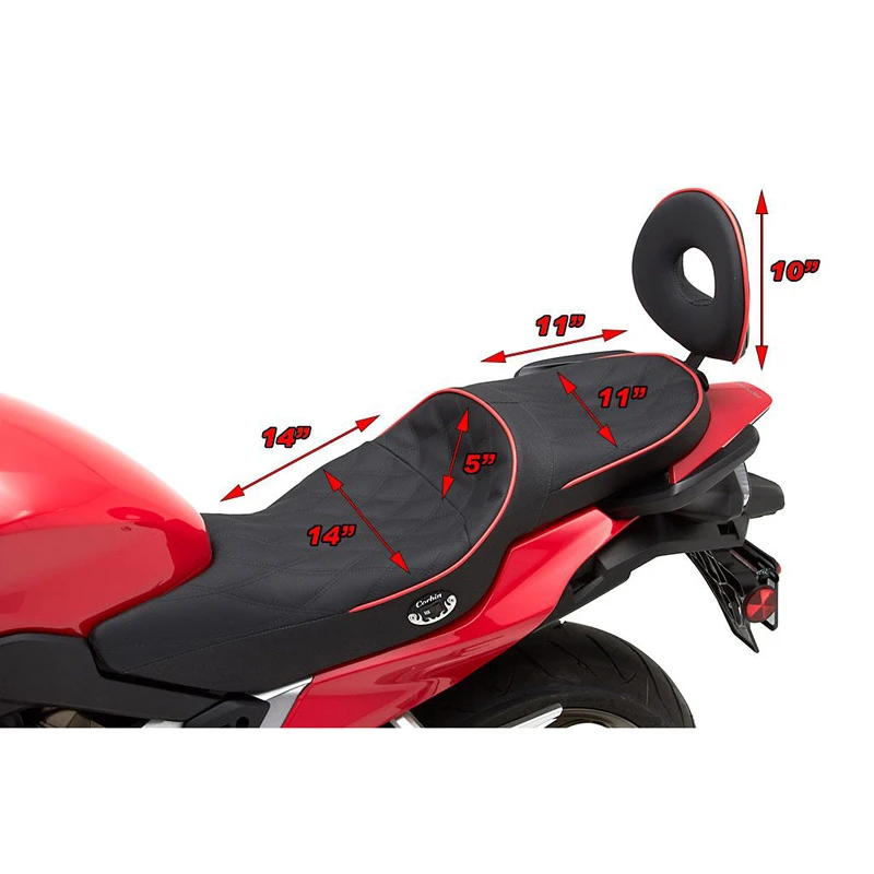 Corbin H-VFR-8-14 Gunfighter & Lady Seat(no Heat) For Honda VFR800 Interceptor '14-'16 8 Corbin H-VFR-8-14 Gunfighter & Lady Seat(no Heat) For Honda VFR800 Interceptor '14-'16 - Image 8