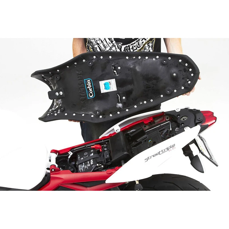 Corbin T-ST675-14-G Gunfighter Seat For Triumph Street Triple 675 (2013-2016) 10 Corbin T-ST675-14-G Gunfighter Seat For Triumph Street Triple 675 (2013-2016) - Image 10