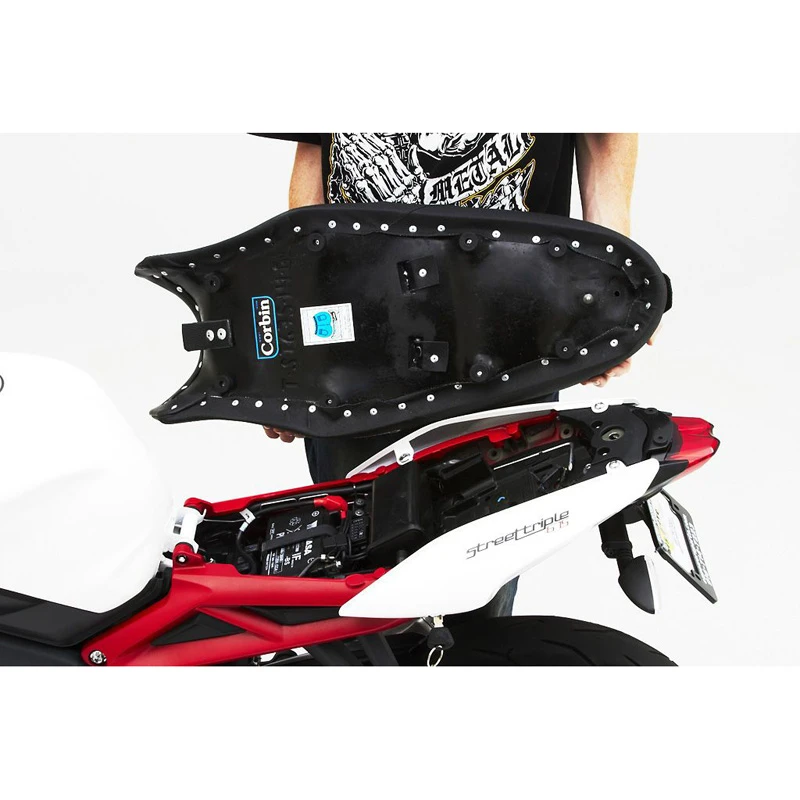 Corbin T-ST675-14-GL Gunfighter & Lady Seat For Triumph Street Triple 675 (2013-2016) 13 Corbin T-ST675-14-GL Gunfighter & Lady Seat For Triumph Street Triple 675 (2013-2016) - Image 13