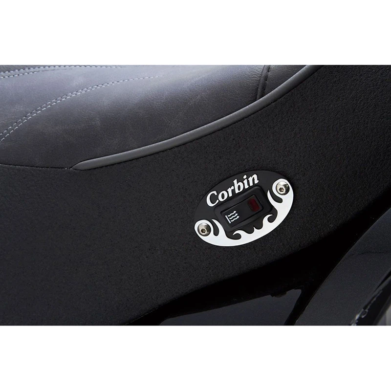 Corbin T-TRY-15-E Dual Touring Seat, With Heat For Triumph Trophy SE (2015-2018) 8 Corbin T-TRY-15-E Dual Touring Seat, With Heat For Triumph Trophy SE (2015-2018) - Image 8