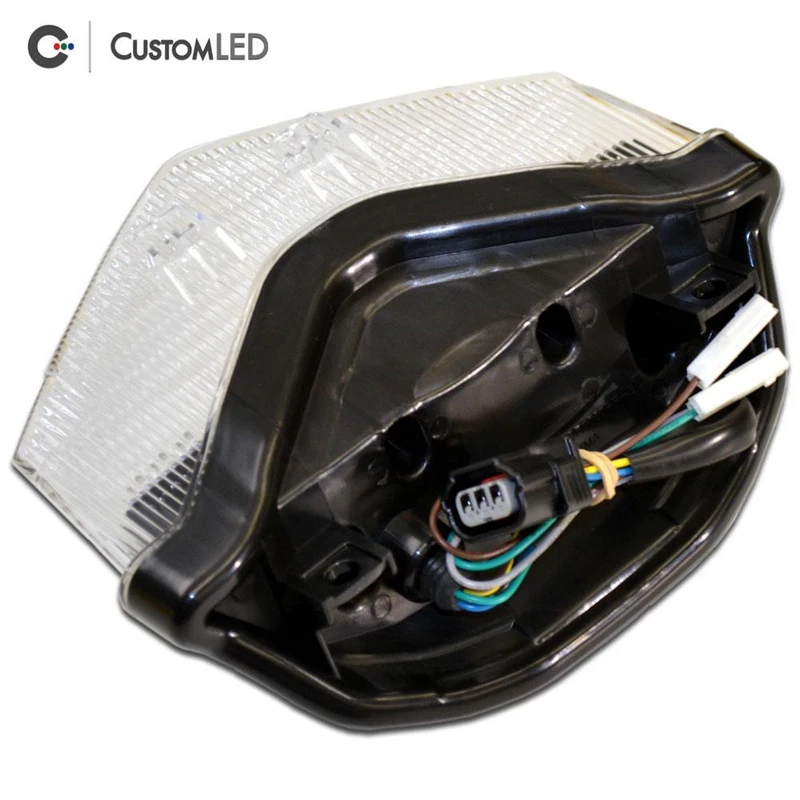 Custom LED Blaster-X LED Tail Light, Clear For Honda CBR1000RR '17- 2 Custom LED Blaster-X LED Tail Light, Clear For Honda CBR1000RR '17- - Image 2