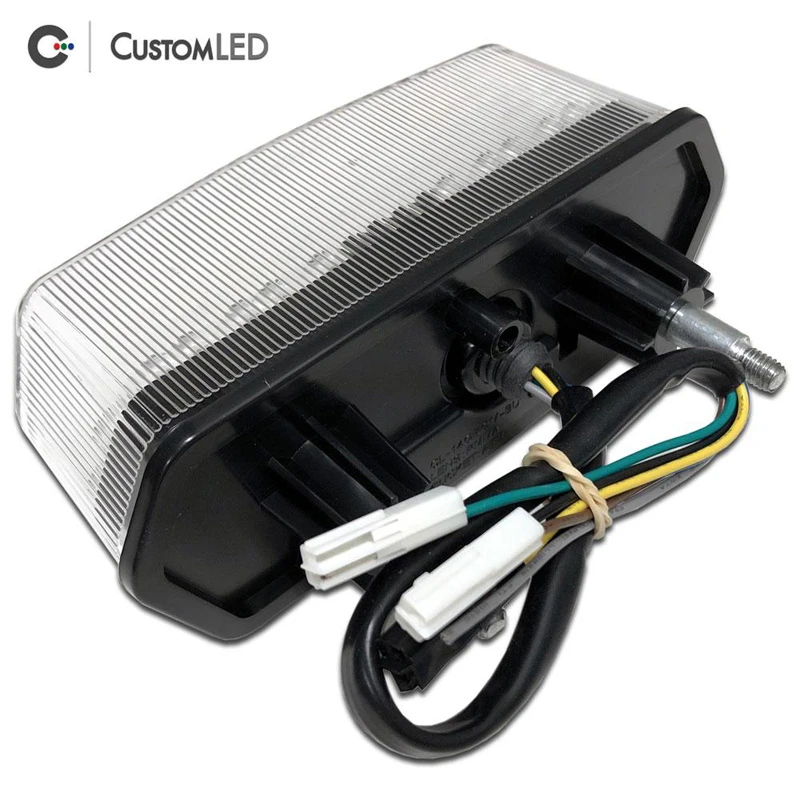 Custom LED Blaster-X LED Tail Light, Clear For Honda CB650F/CBR650F '14-'18 2 Custom LED Blaster-X LED Tail Light, Clear For Honda CB650F/CBR650F '14-'18 - Image 2