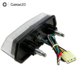 Custom LED Blaster-X LED Tail Light, Clear For Honda Super Cub 125/ Monkey (2019-) 6 Custom LED Blaster-X LED Tail Light, Clear For Honda Super Cub 125/ Monkey (2019-) -MotorVision Store custom led blaster x led tail light clear monkey image3