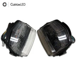 Custom LED Blaster-X LED Tail Light, Clear For Honda CBR1000RR (2008-2016) -MotorVision Store custom led blaster x tail light clear 1000rr 08 image4 1